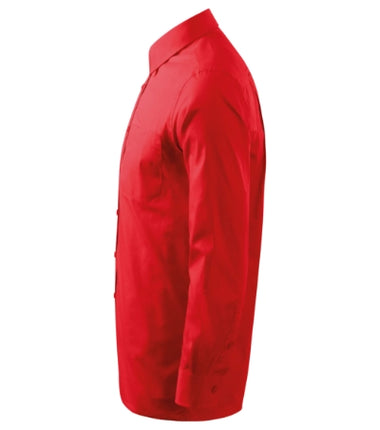 2090013 - Style LS cămaşă pentru bărbaţi alb S