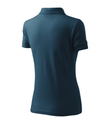 2100512 - Pique Polo tricou polo pentru damă albastru regal XS
