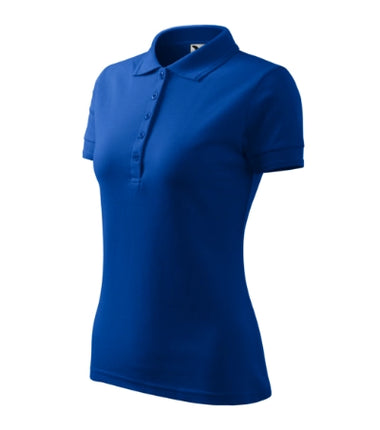 2100512 - Pique Polo tricou polo pentru damă albastru regal XS