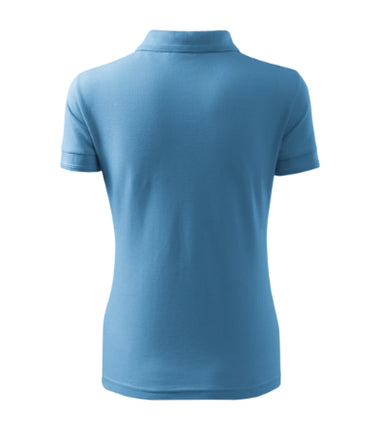 2100512 - Pique Polo tricou polo pentru damă albastru regal XS