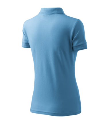 2100512 - Pique Polo tricou polo pentru damă albastru regal XS