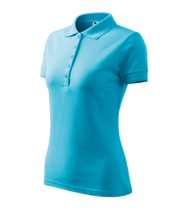 2100512 - Pique Polo tricou polo pentru damă albastru regal XS
