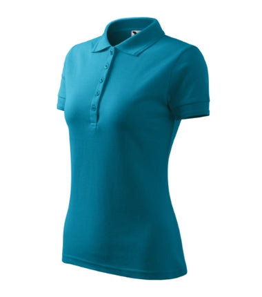 2100512 - Pique Polo tricou polo pentru damă albastru regal XS