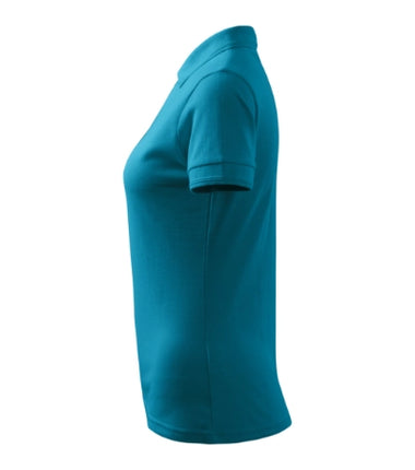 2100512 - Pique Polo tricou polo pentru damă albastru regal XS
