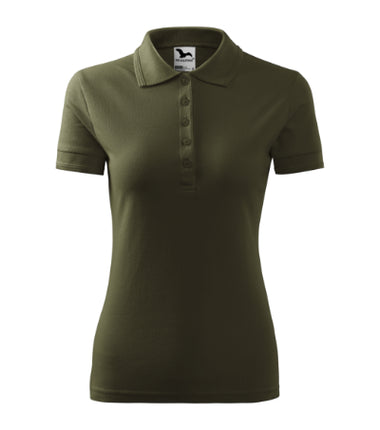 2100512 - Pique Polo tricou polo pentru damă albastru regal XS