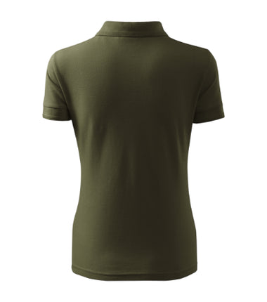 2100512 - Pique Polo tricou polo pentru damă albastru regal XS