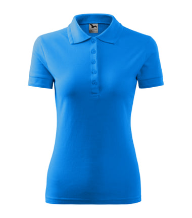 2100512 - Pique Polo tricou polo pentru damă albastru regal XS
