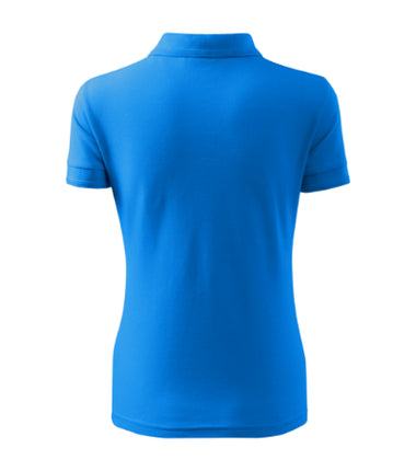 2100512 - Pique Polo tricou polo pentru damă albastru regal XS