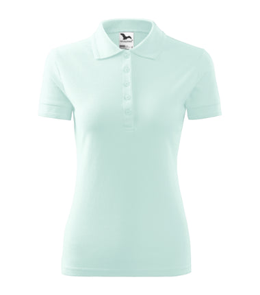 2100512 - Pique Polo tricou polo pentru damă albastru regal XS