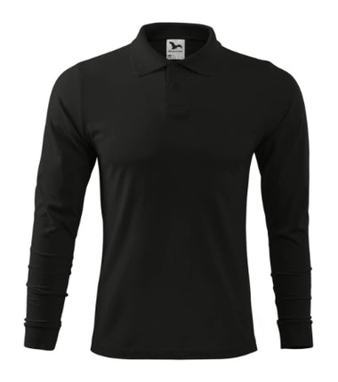 2110013 - Single J. LS tricou polo pentru bărbaţi alb S