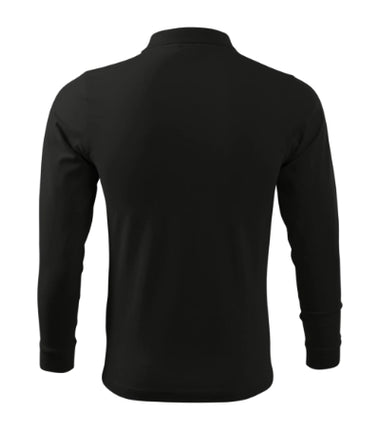 2110013 - Single J. LS tricou polo pentru bărbaţi alb S