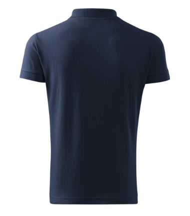 212D313 - Cotton tricou polo pentru bărbaţi dark green S