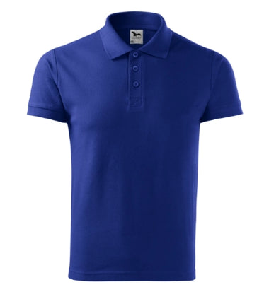 212D313 - Cotton tricou polo pentru bărbaţi dark green S