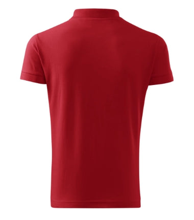 212D313 - Cotton tricou polo pentru bărbaţi dark green S