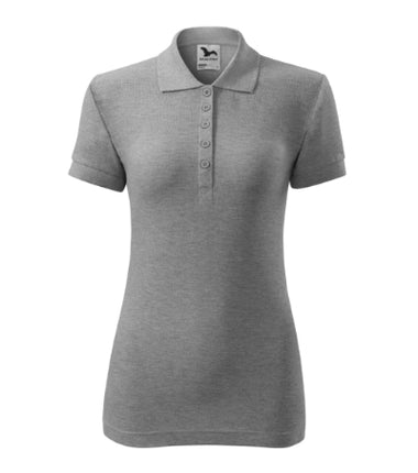 2134012 - Cotton tricou polo pentru damă purpuriu XS
