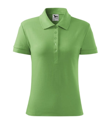 2134012 - Cotton tricou polo pentru damă purpuriu XS