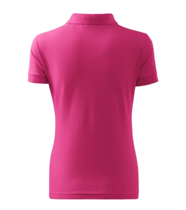 2134012 - Cotton tricou polo pentru damă purpuriu XS