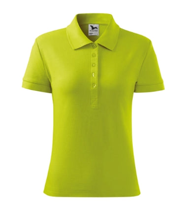 2134012 - Cotton tricou polo pentru damă purpuriu XS