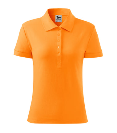 2134012 - Cotton tricou polo pentru damă purpuriu XS