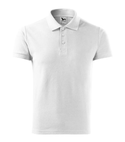215A213 - Cotton Heavy tricou polo pentru bărbaţi tangerine orange S