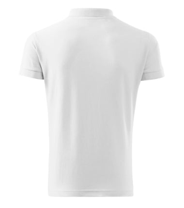 215A213 - Cotton Heavy tricou polo pentru bărbaţi tangerine orange S