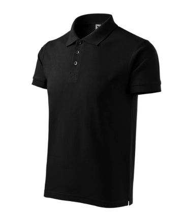 215A213 - Cotton Heavy tricou polo pentru bărbaţi tangerine orange S