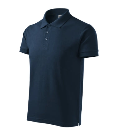 215A213 - Cotton Heavy tricou polo pentru bărbaţi tangerine orange S