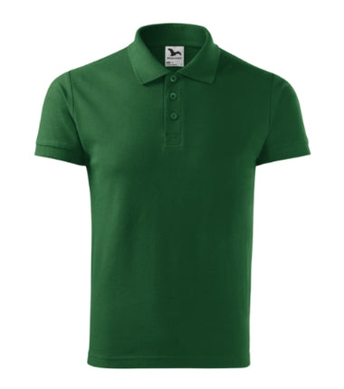 215A213 - Cotton Heavy tricou polo pentru bărbaţi tangerine orange S
