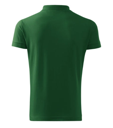 215A213 - Cotton Heavy tricou polo pentru bărbaţi tangerine orange S