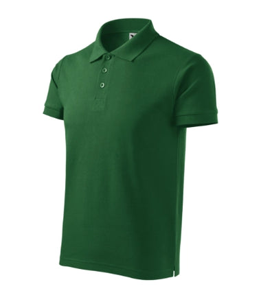 215A213 - Cotton Heavy tricou polo pentru bărbaţi tangerine orange S