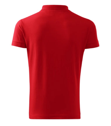 215A213 - Cotton Heavy tricou polo pentru bărbaţi tangerine orange S