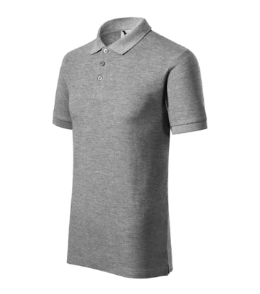 215A213 - Cotton Heavy tricou polo pentru bărbaţi tangerine orange S