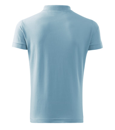 215A213 - Cotton Heavy tricou polo pentru bărbaţi tangerine orange S
