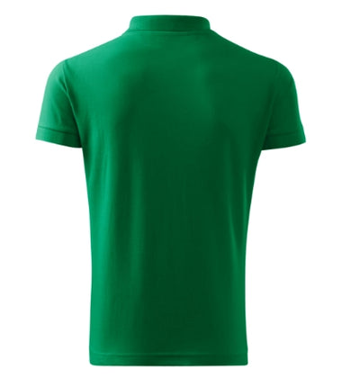 215A213 - Cotton Heavy tricou polo pentru bărbaţi tangerine orange S