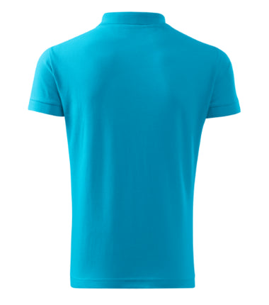 215A213 - Cotton Heavy tricou polo pentru bărbaţi tangerine orange S
