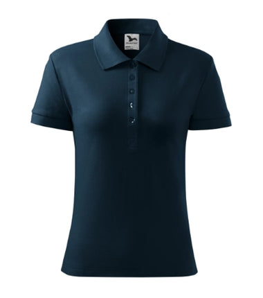 2160512 - Cotton Heavy tricou polo pentru damă albastru regal XS