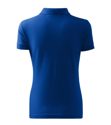 2160512 - Cotton Heavy tricou polo pentru damă albastru regal XS