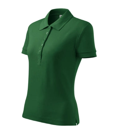 2160512 - Cotton Heavy tricou polo pentru damă albastru regal XS