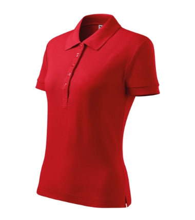 2160512 - Cotton Heavy tricou polo pentru damă albastru regal XS