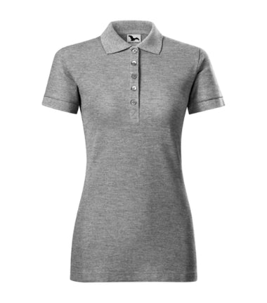 2160512 - Cotton Heavy tricou polo pentru damă albastru regal XS