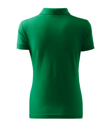 2160512 - Cotton Heavy tricou polo pentru damă albastru regal XS