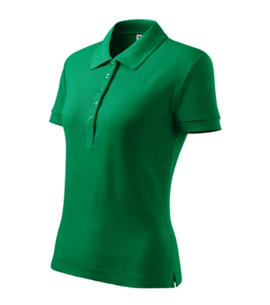 2160512 - Cotton Heavy tricou polo pentru damă albastru regal XS
