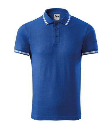 2191213 - Urban tricou polo pentru bărbaţi gri închis S