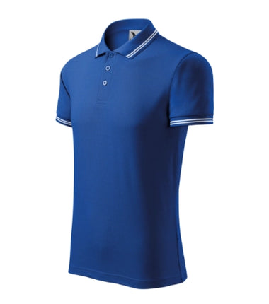 2191213 - Urban tricou polo pentru bărbaţi gri închis S