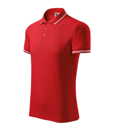 2191213 - Urban tricou polo pentru bărbaţi gri închis S
