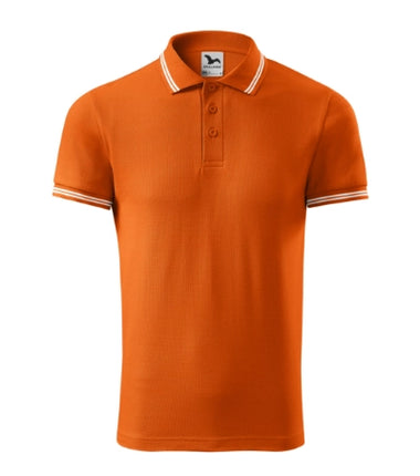 2191213 - Urban tricou polo pentru bărbaţi gri închis S