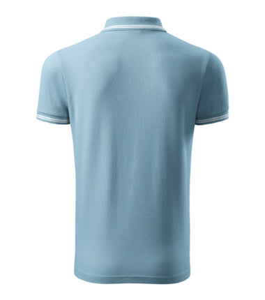 2191213 - Urban tricou polo pentru bărbaţi gri închis S