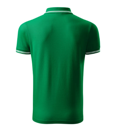 2191213 - Urban tricou polo pentru bărbaţi gri închis S
