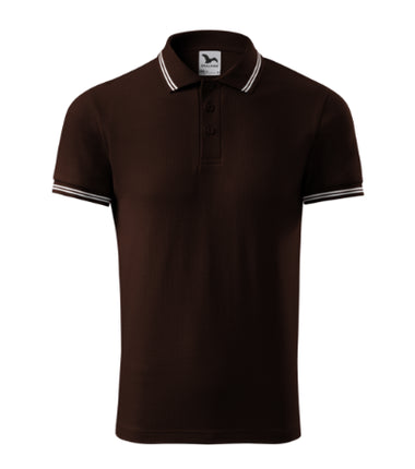 2191213 - Urban tricou polo pentru bărbaţi gri închis S