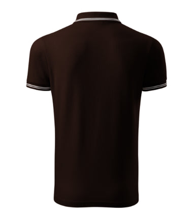 2191213 - Urban tricou polo pentru bărbaţi gri închis S